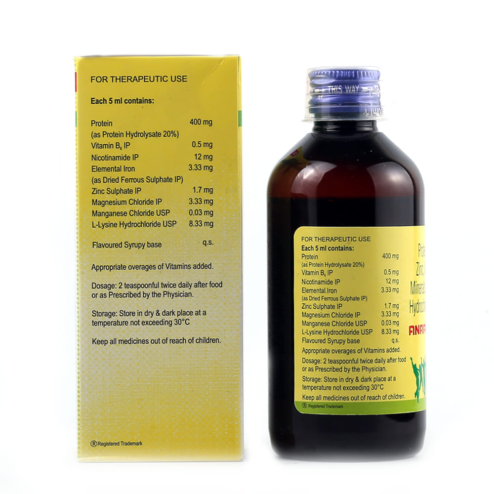 Buy Anaprotin Syrup 200 ml Online at Best Prices | Wellness Forever
