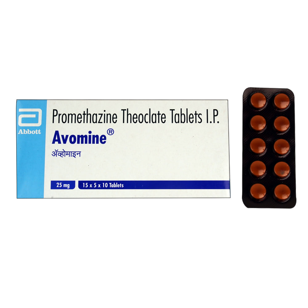 Buy Avomine 10 Tablets Online at Best Prices | Wellness Forever