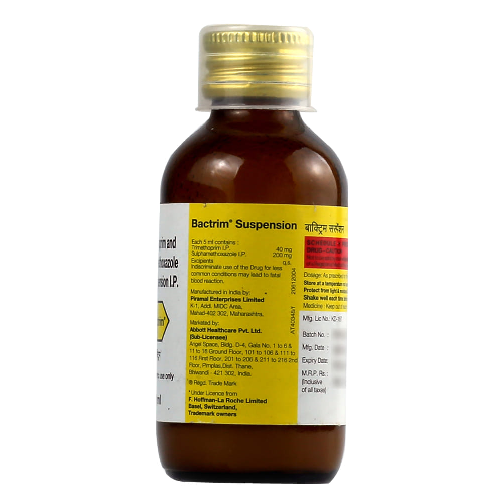 Buy Bactrim Syrup 50 ml Online at Best Prices | Wellness Forever