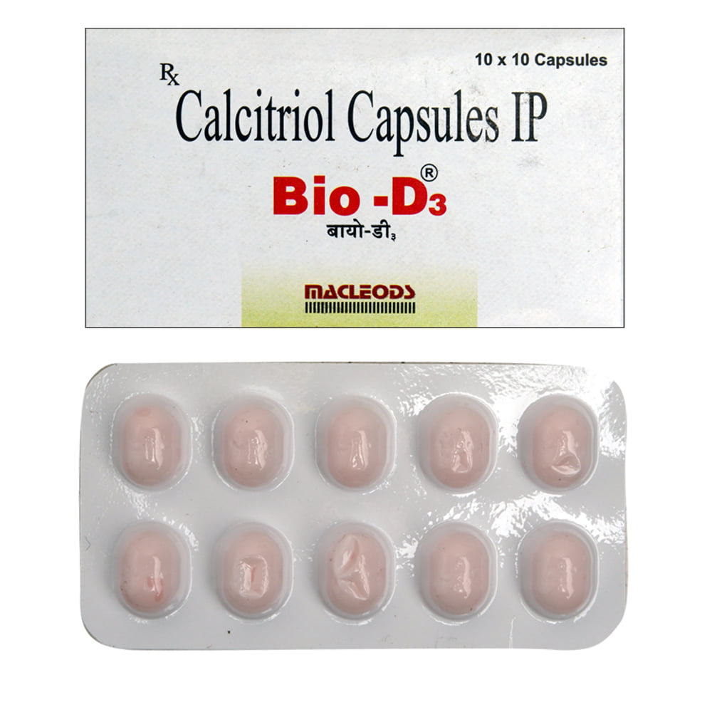 Buy Bio-D3 10 Capsules Online at Best Prices | Wellness Forever
