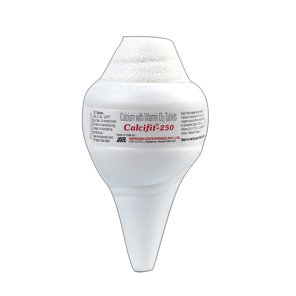 Buy Calcifit 250mg 30 Tablets Online at Best Prices | Wellness Forever