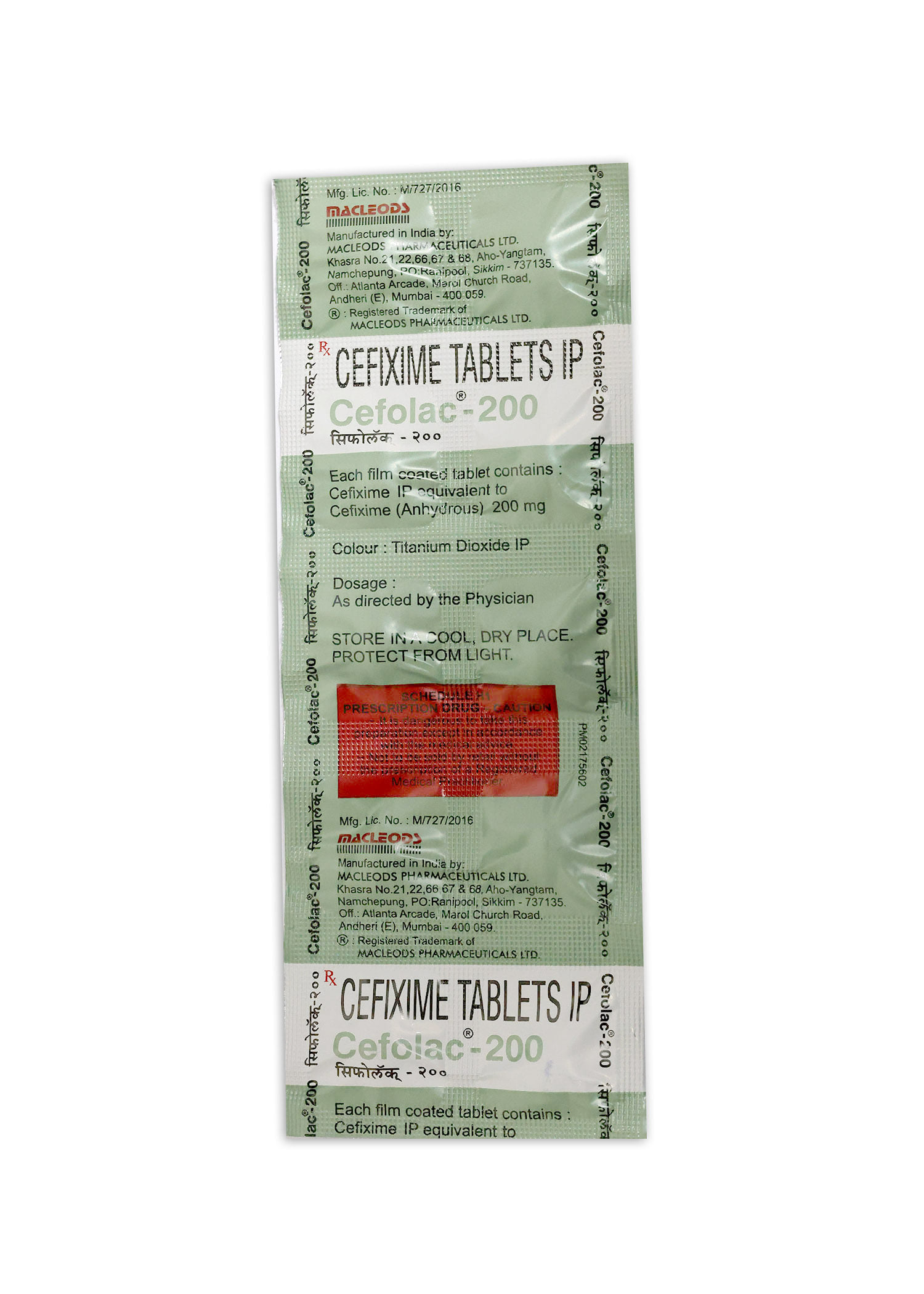 Buy Cefolac 200mg 10 Tablets Online at Best Prices | Wellness Forever