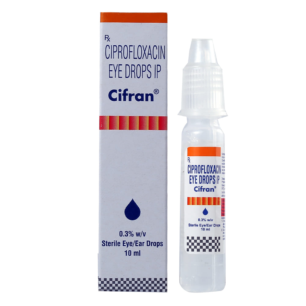 Buy Cifran Eye Drops 10 ml Online at Best Prices | Wellness Forever