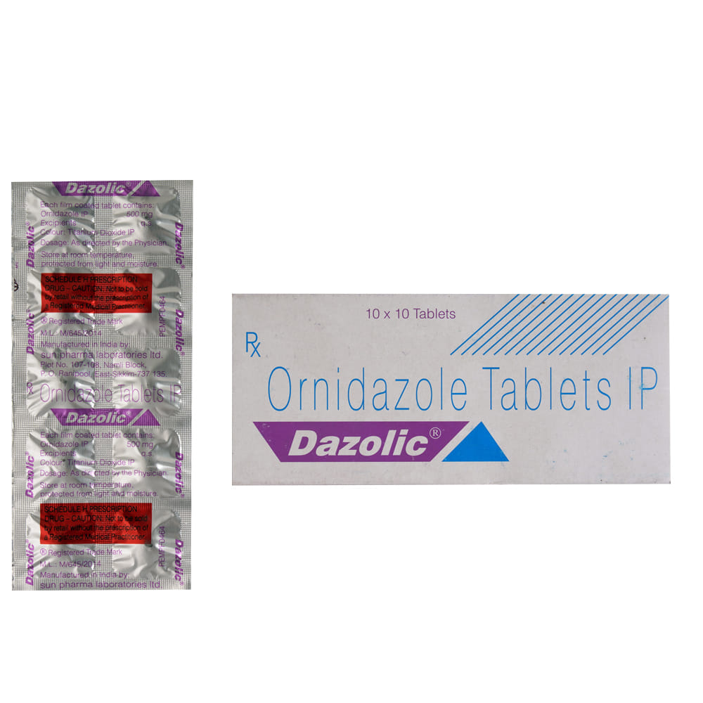 Buy Dazolic 10 Tablets Online at Best Prices | Wellness Forever