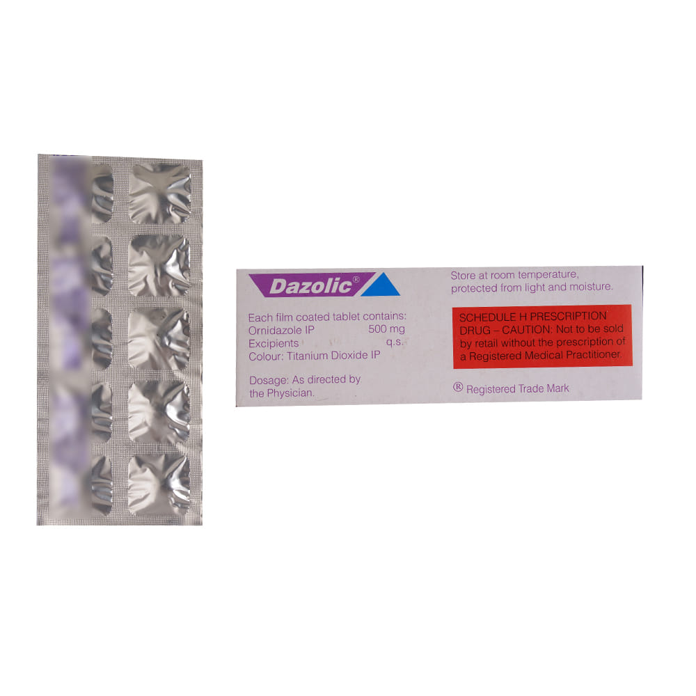 Buy Dazolic 10 Tablets Online at Best Prices | Wellness Forever