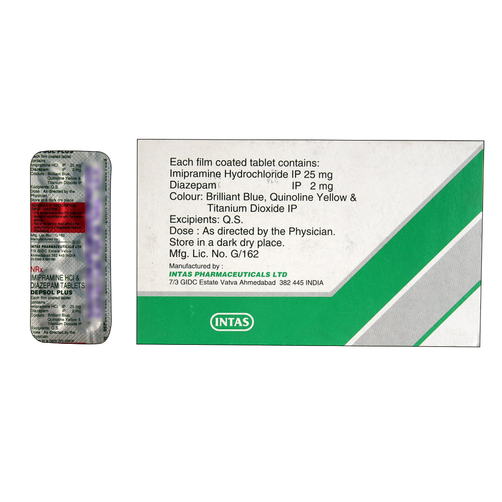 Buy Depsol-Plus 10 Tablets Online at Best Prices | Wellness Forever