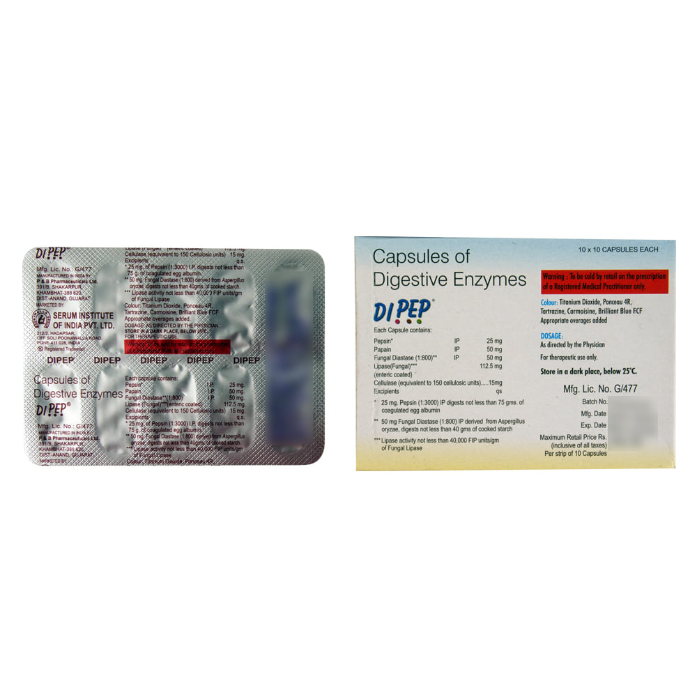 Buy Dipep 10 Capsules Online at Best Prices | Wellness Forever