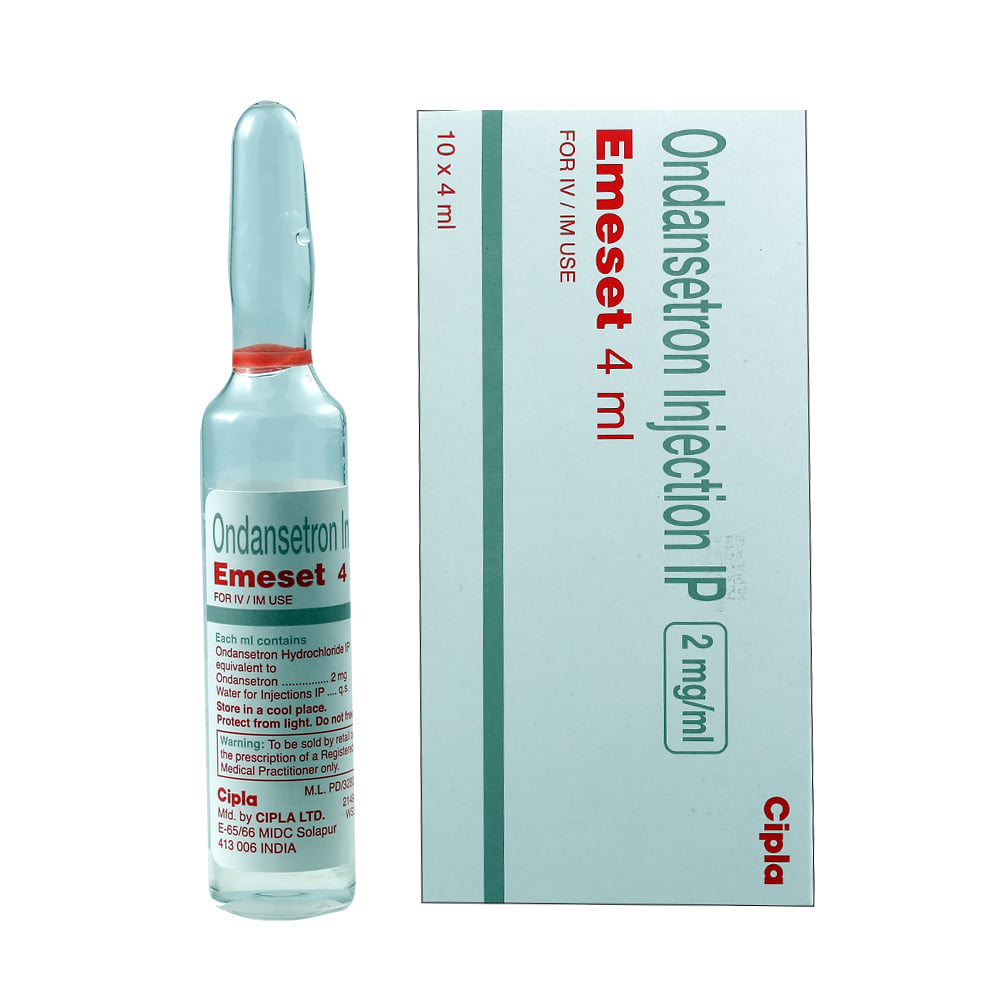 Buy Emeset Injection 4 ml Ampoule Online at Best Prices | Wellness Forever
