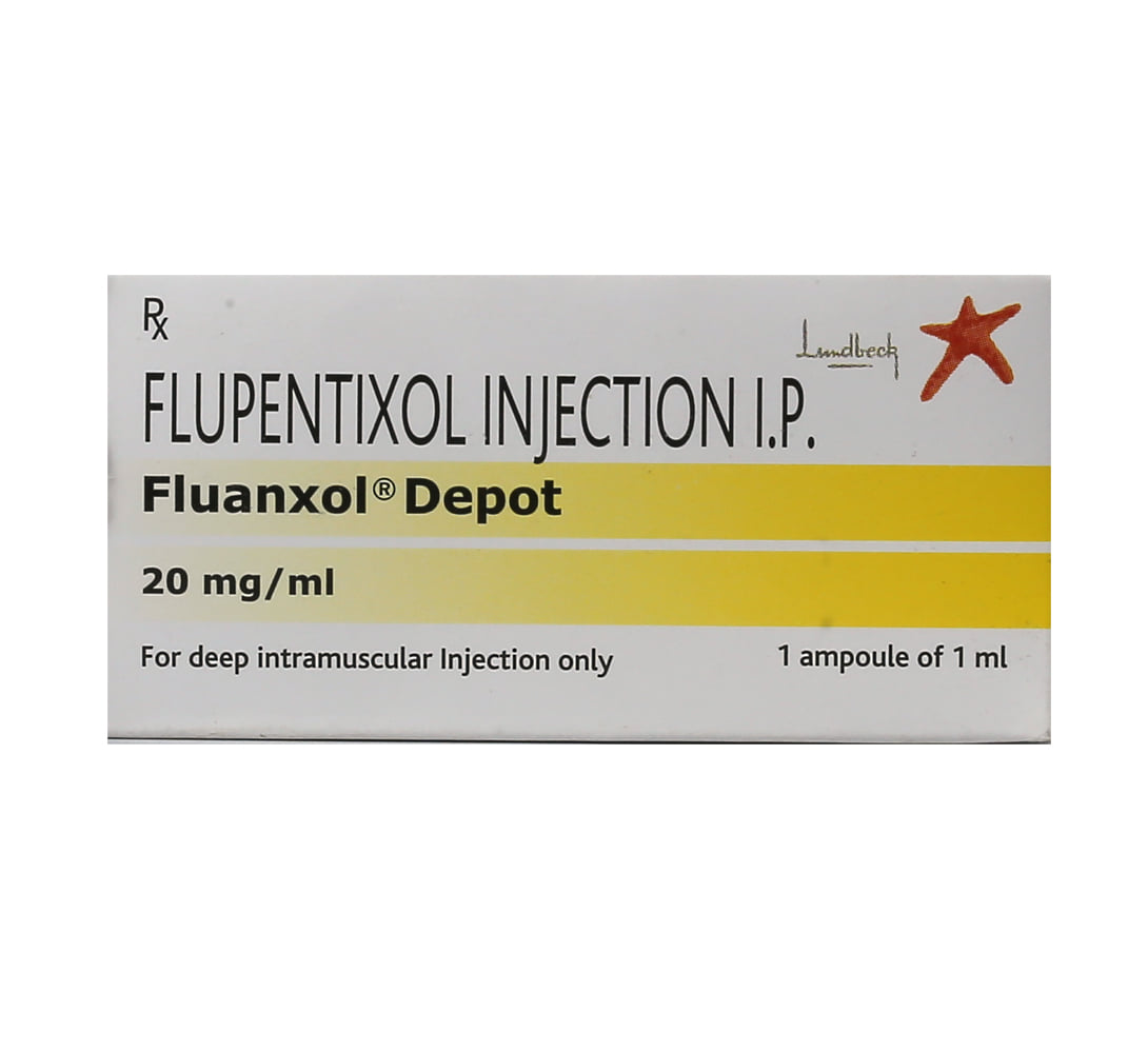Buy Fluanxol Depot 20mg Injection 1 ml Ampoule Online at Best Prices ...