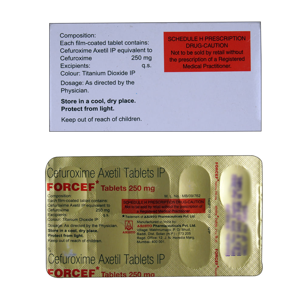 Buy Forcef 250mg 10 Tablets Online at Best Prices | Wellness Forever