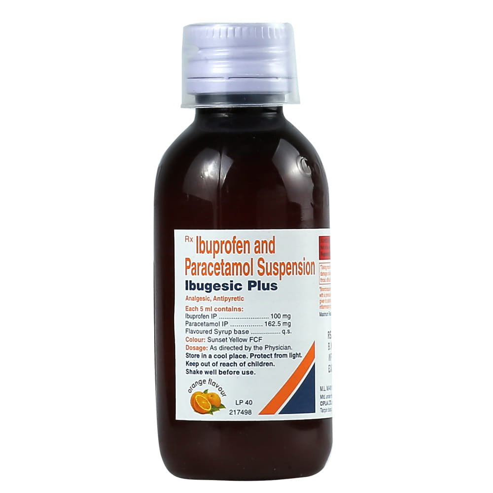 Buy Ibugesic-Plus Syrup 60 ml Online at Best Prices | Wellness Forever