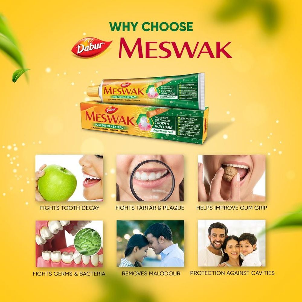 Maskwas Toothpaste Buy Meswak Complete Oral Care Toothpaste 100g Online at Best Prices ...