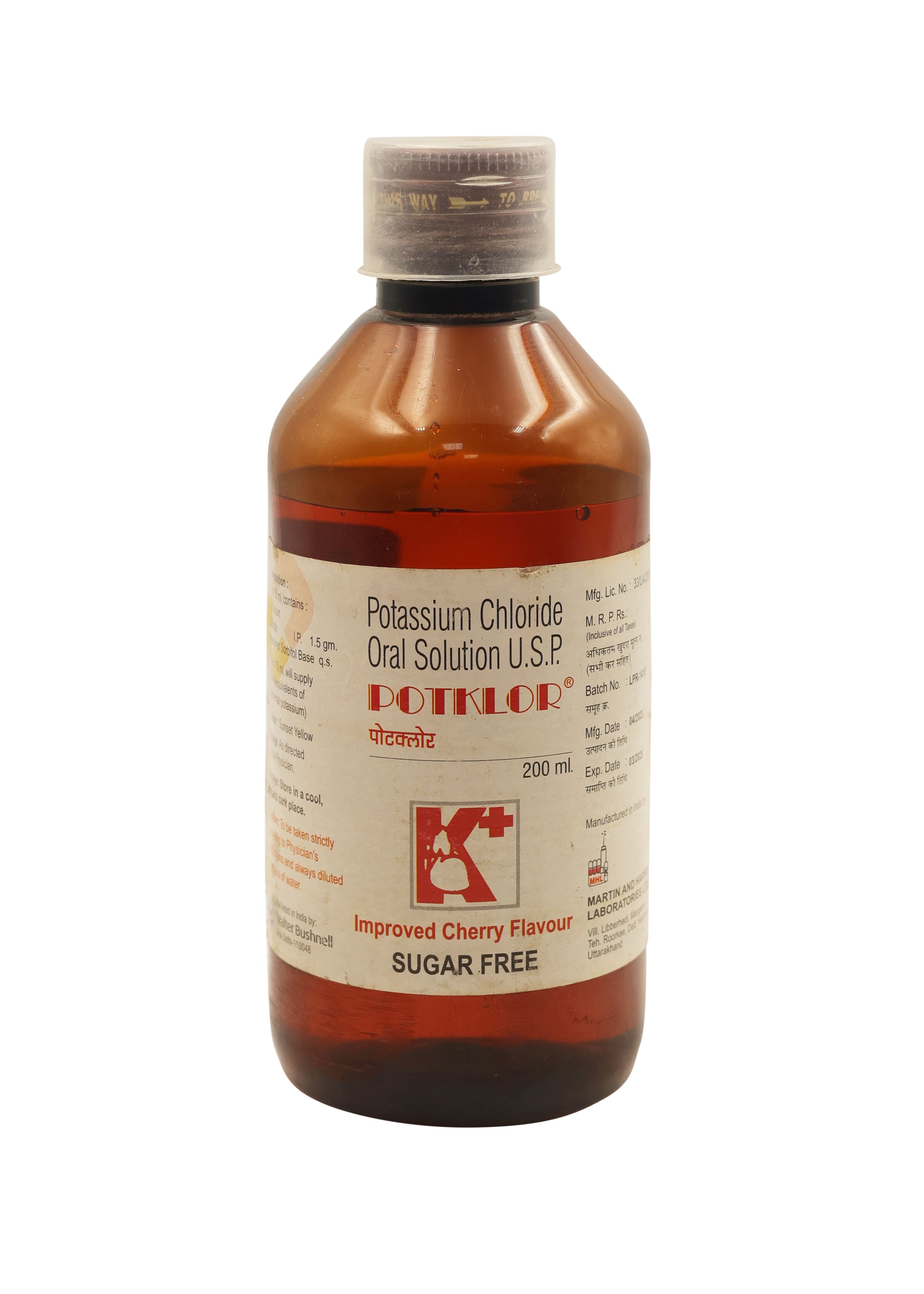 Buy Potklor Syrup 200 ml Online at Best Prices | Wellness Forever
