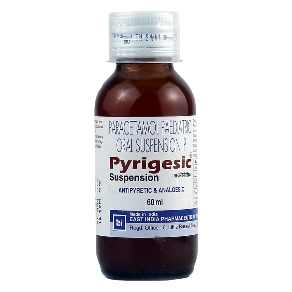 Pyregence Buy Pyrigesic Syrup 60 ml Online at Best Prices | Wellness Forever