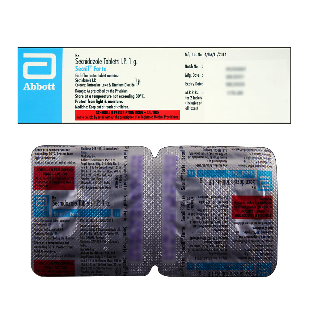 Buy Secnil-Forte 2 Tablets Online at Best Prices | Wellness Forever