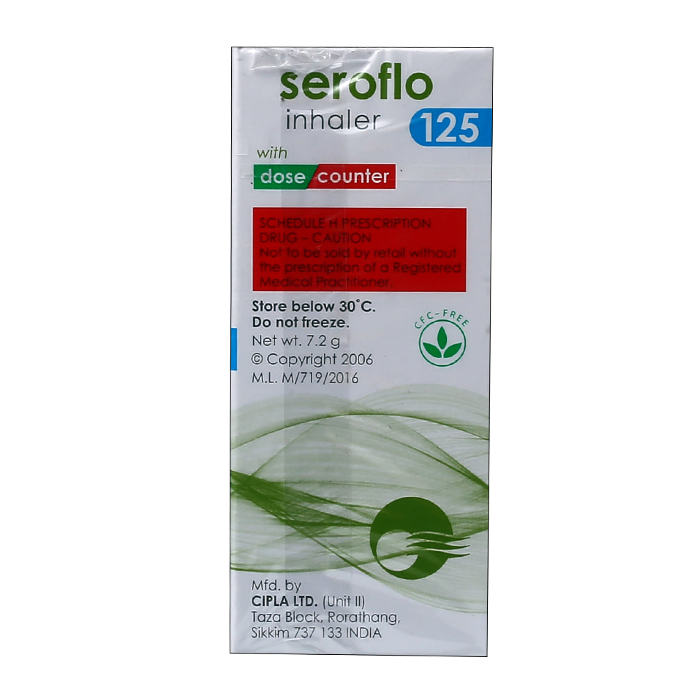 Buy Seroflo 125 Inhaler Online at Best Prices | Wellness Forever
