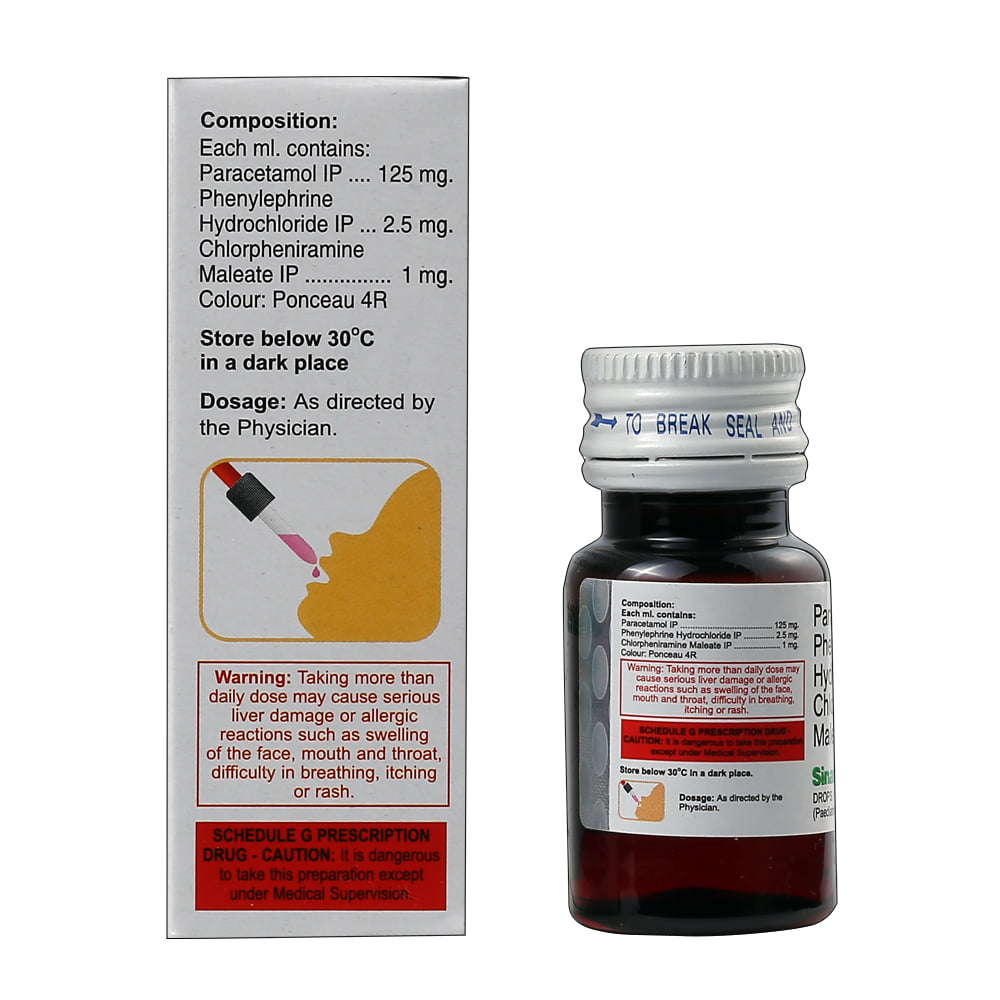 Buy Sinarest Oral Drops 15 ml Online at Best Prices | Wellness Forever