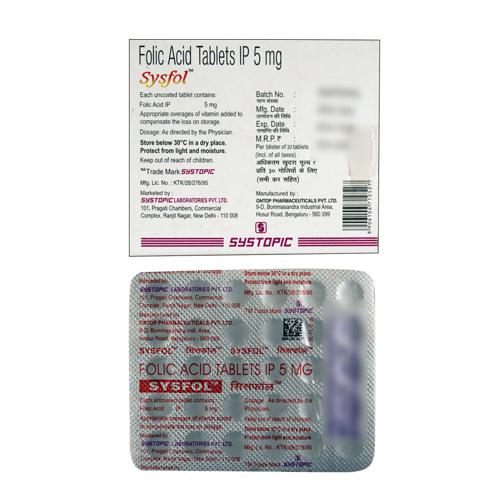 Sysfol Buy Sysfol 30 Tablets Online at Best Prices | Wellness Forever