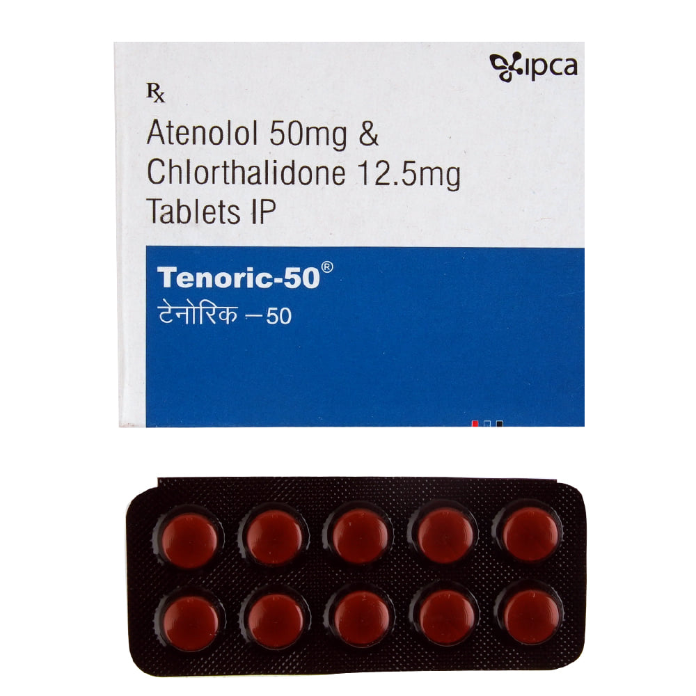 Buy Tenoric 50mg 10 Tablets Online at Best Prices | Wellness Forever