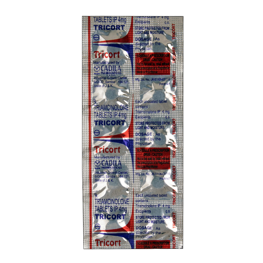 Buy Tricort 10 Tablets Online at Best Prices | Wellness Forever