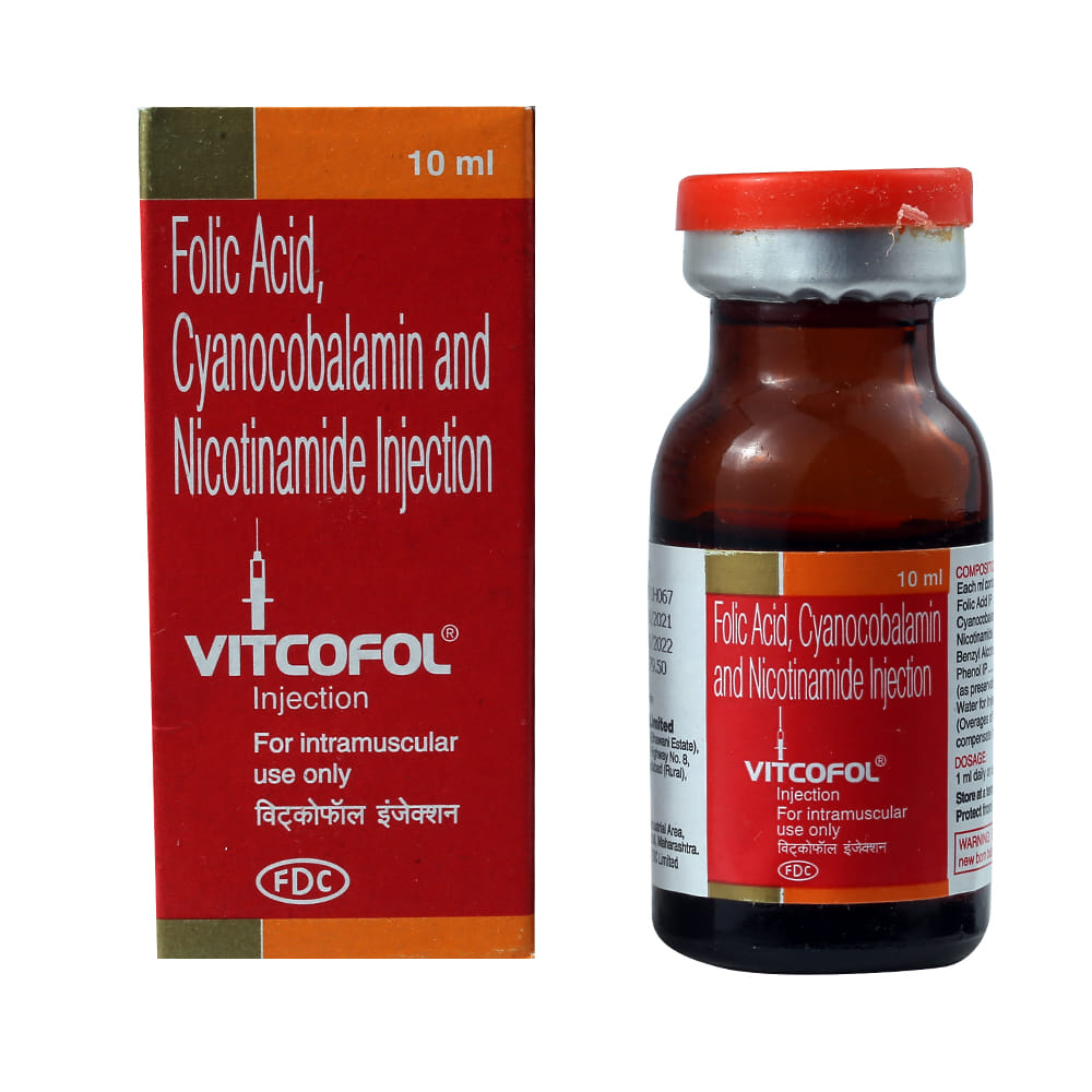 Buy Vitcofol Injection 10 ml Vial Online at Best Prices | Wellness Forever