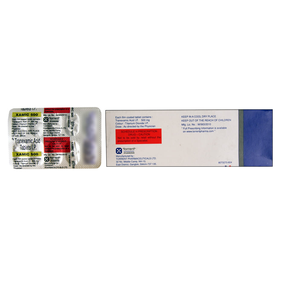 Buy Xamic 500mg 10 Tablets Online at Best Prices | Wellness Forever