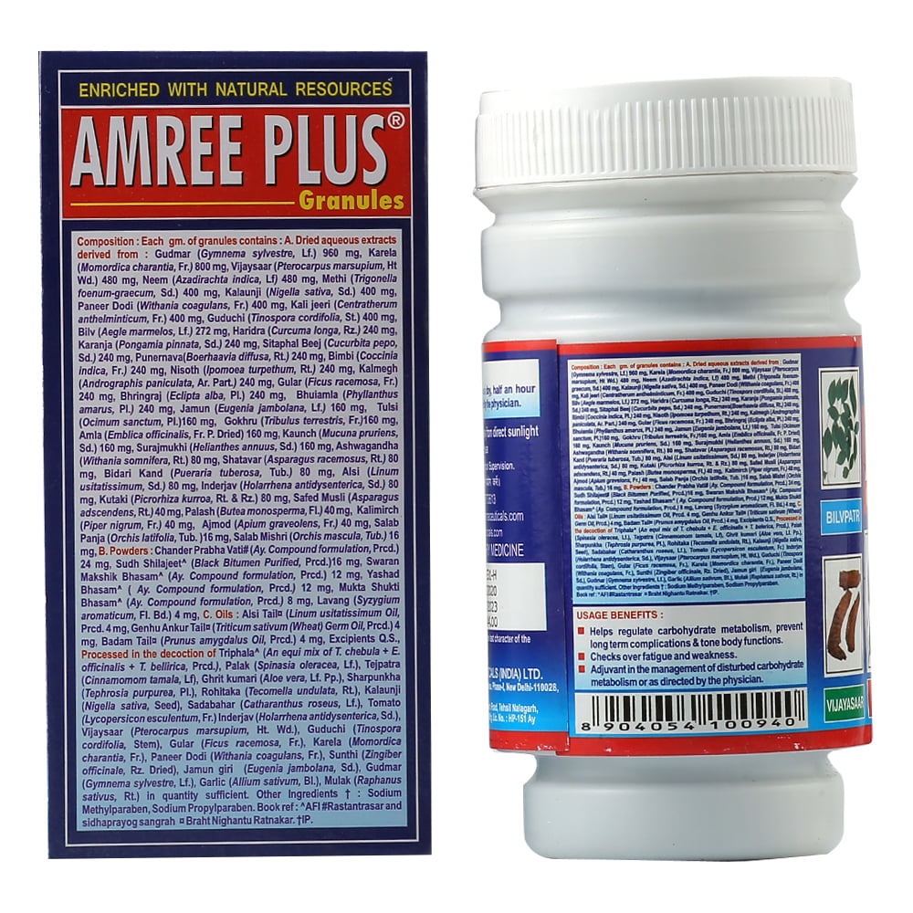 Buy Amree-Plus Granules 100g Online at Best Prices | Wellness Forever