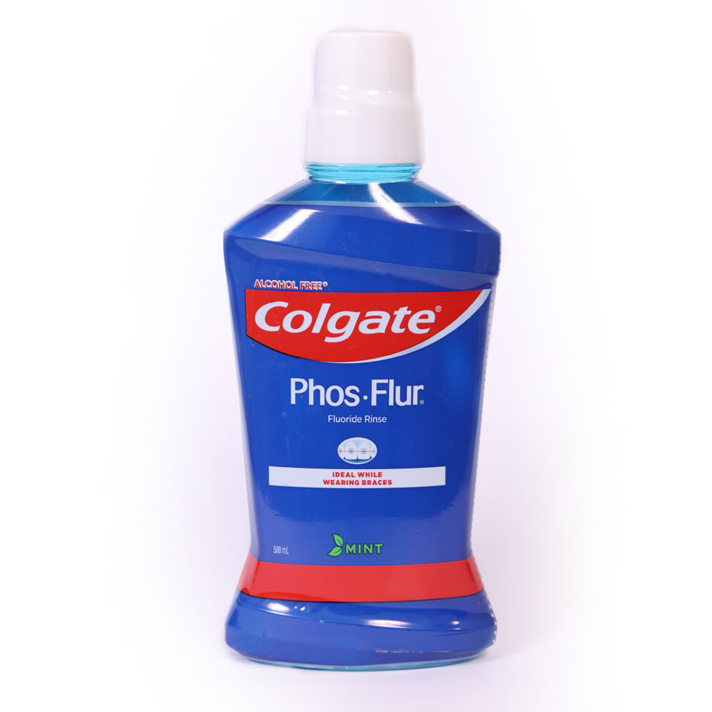 Buy Colgate Phosflur Rinse 500ml Online at Best Prices | Wellness Forever