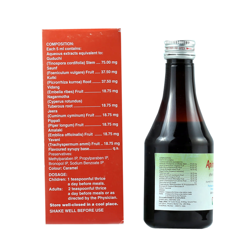 Buy Apimore Syrup 200 ml Online at Best Prices | Wellness Forever