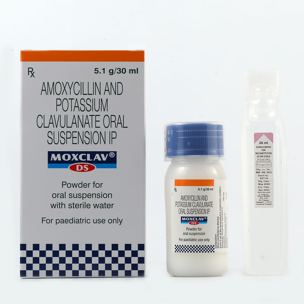Buy Moxclav-DS 457mg Syrup 30 ml Online at Best Prices | Wellness Forever