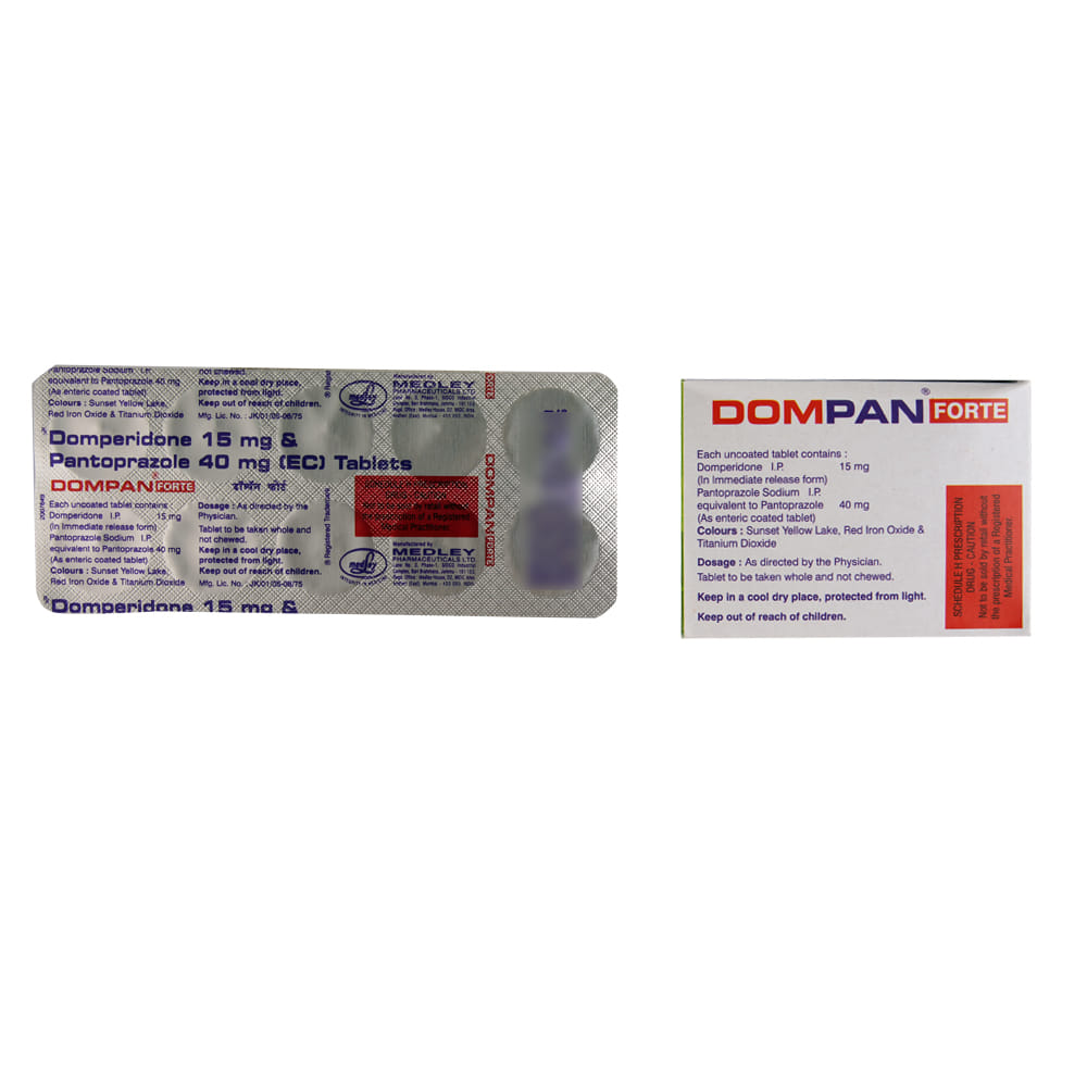 Buy Dompan-Forte 10 Tablets Online at Best Prices | Wellness Forever