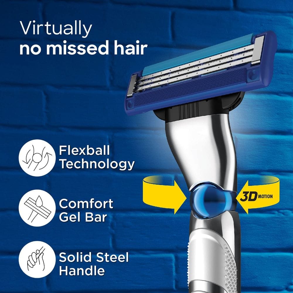 Mach 3 Power Razor Buy Gillette Mach 3 Turbo Shaving Razor 1 Piece Online at Best Prices ...