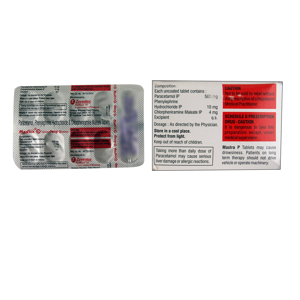Buy Maxtra-P 10 Tablets Online at Best Prices | Wellness Forever