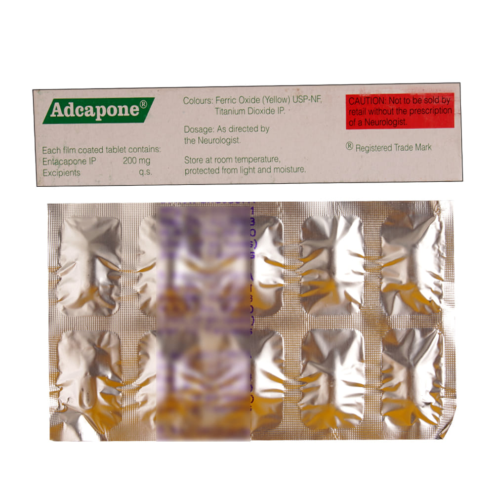 Buy Adcapone 10 Tablets Online at Best Prices | Wellness Forever