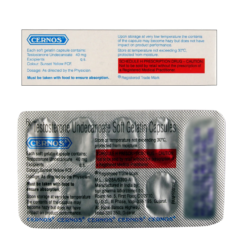 Buy Cernos 10 Capsules Online at Best Prices | Wellness Forever