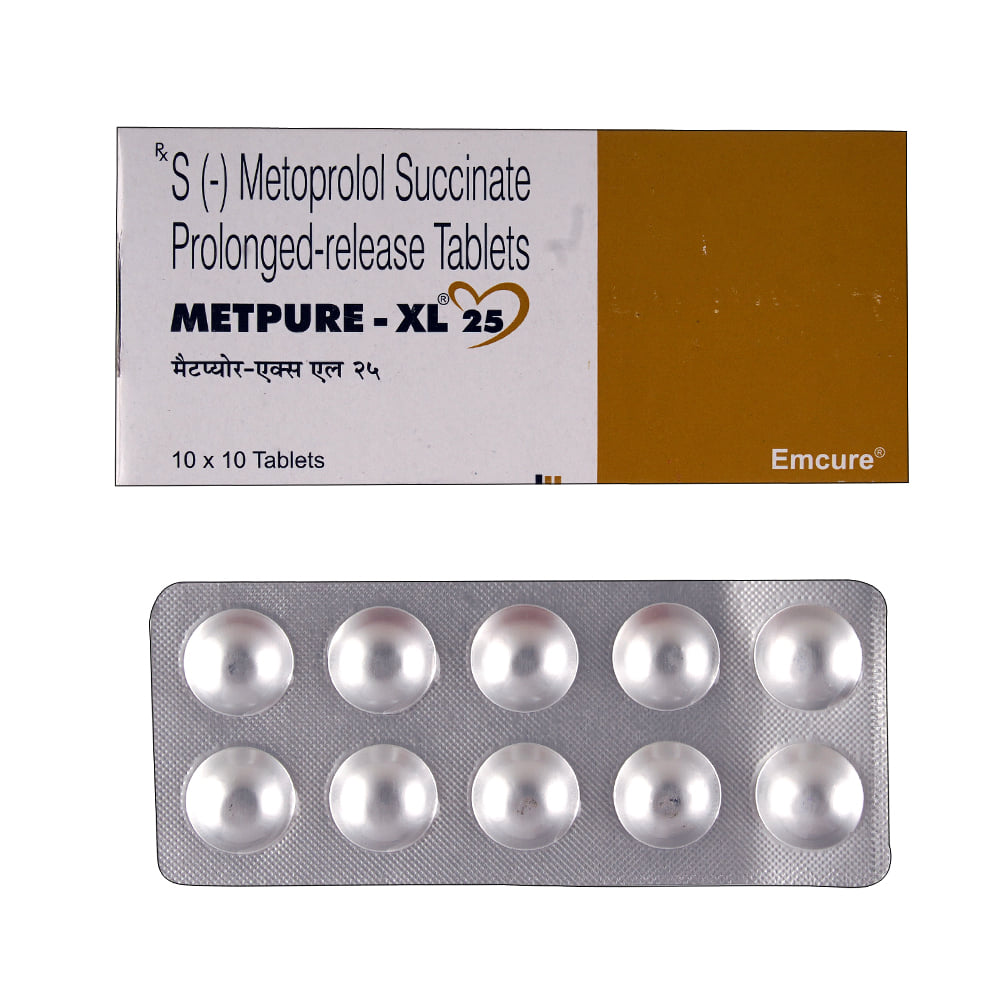 Buy Metpure-XL 25mg 10 Tablets Online at Best Prices | Wellness Forever