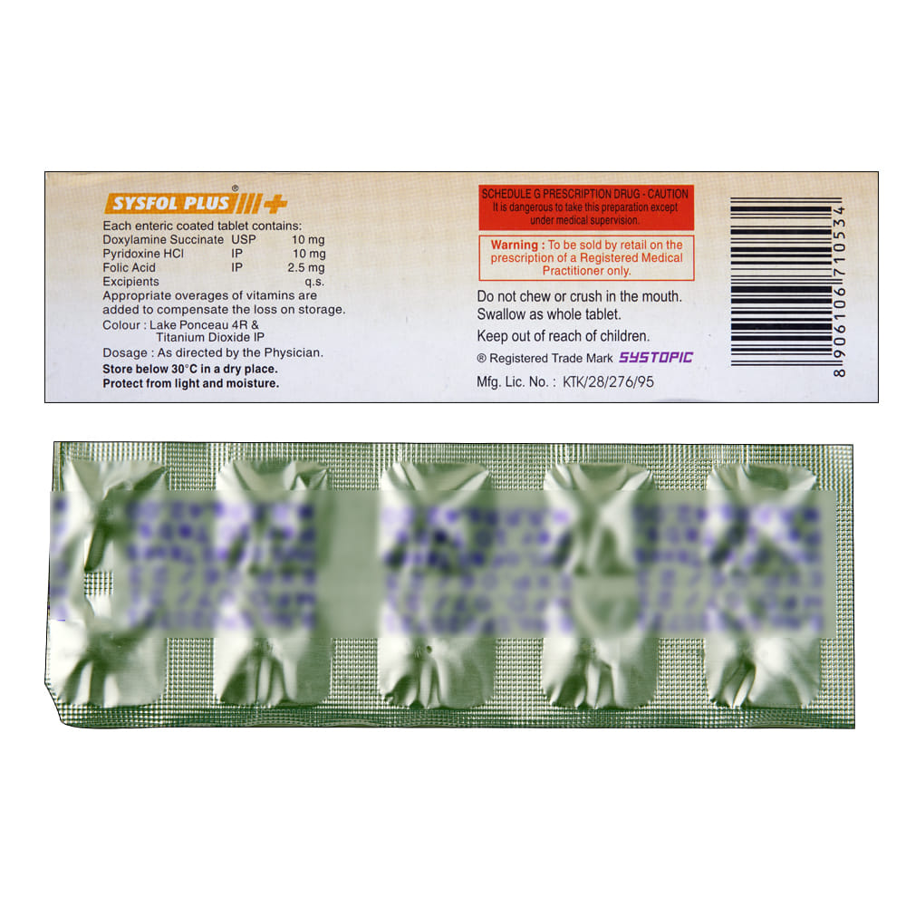 Buy Sysfol-Plus 10 Tablets Online at Best Prices | Wellness Forever