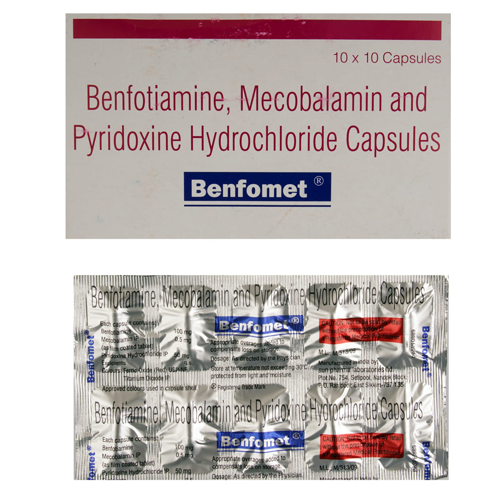 Buy Benfomet 10 Capsules Online at Best Prices | Wellness Forever
