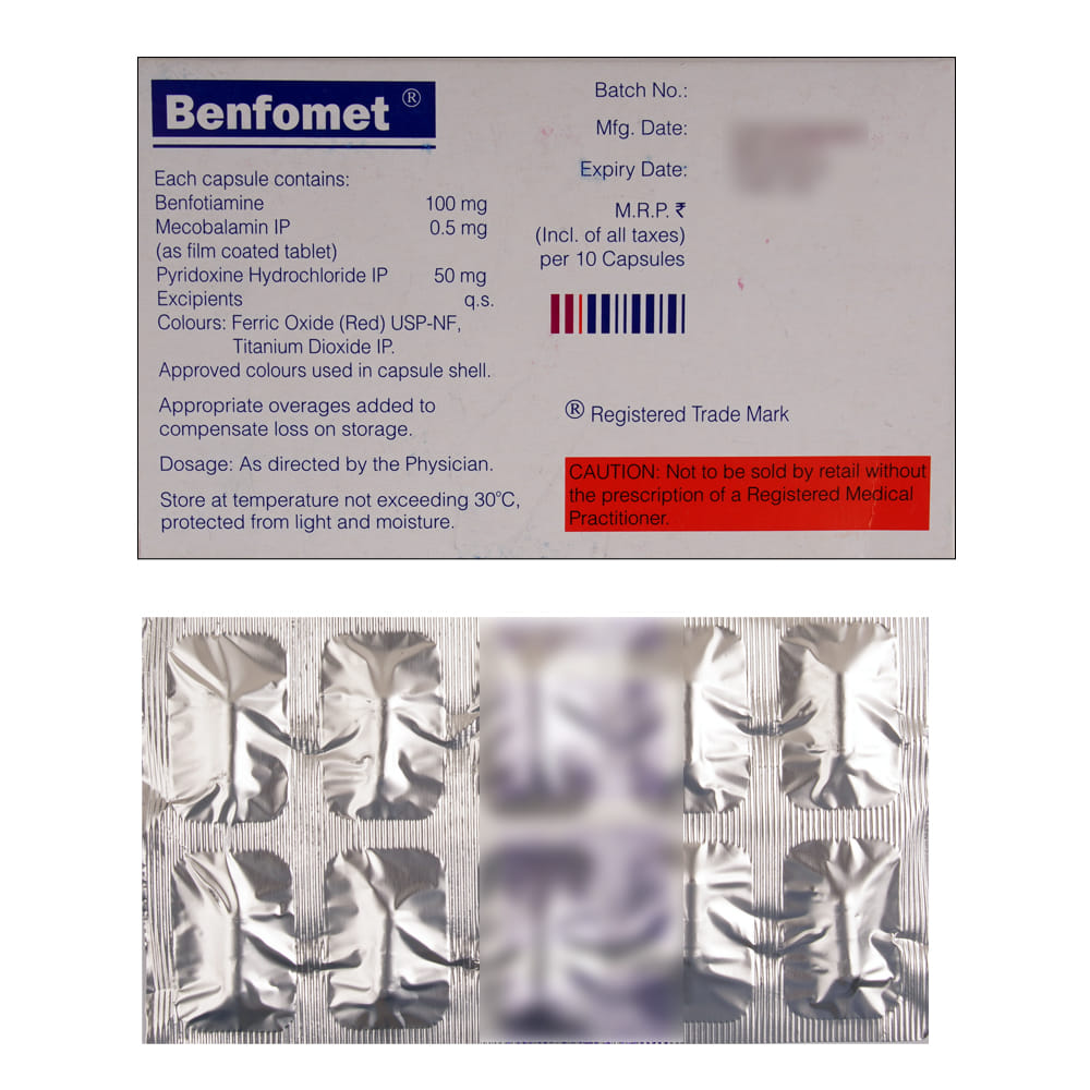 Buy Benfomet 10 Capsules Online at Best Prices | Wellness Forever