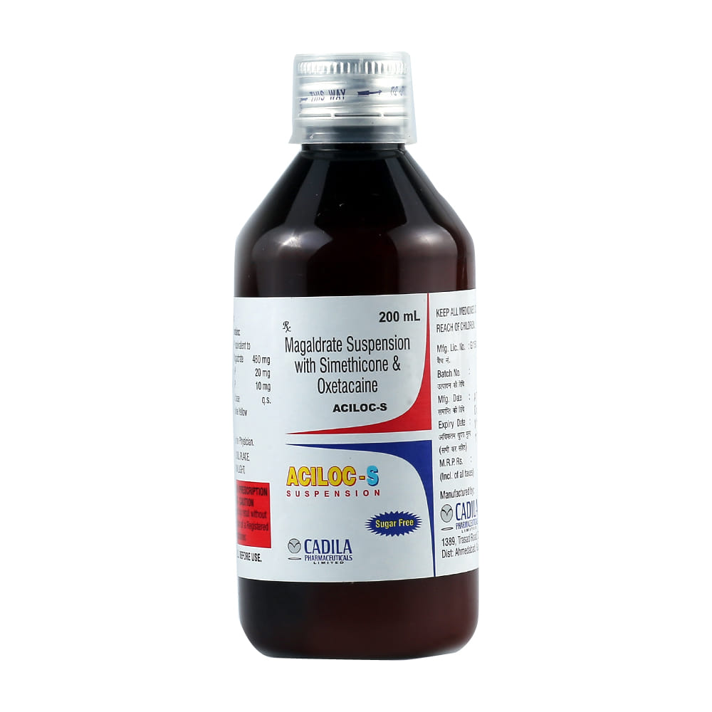 Buy Aciloc-S Syrup 200 ml Online at Best Prices | Wellness Forever