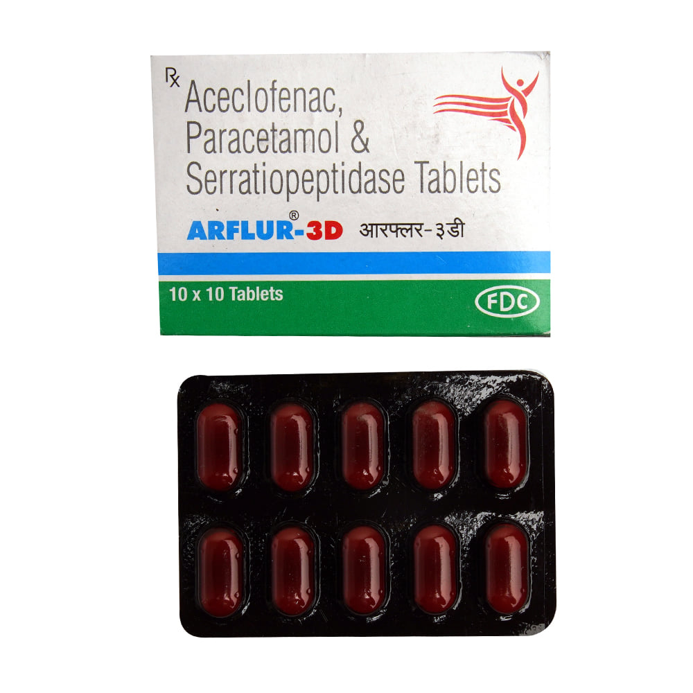 Arflur Buy Arflur-3D 10 Tablets Online at Best Prices | Wellness Forever