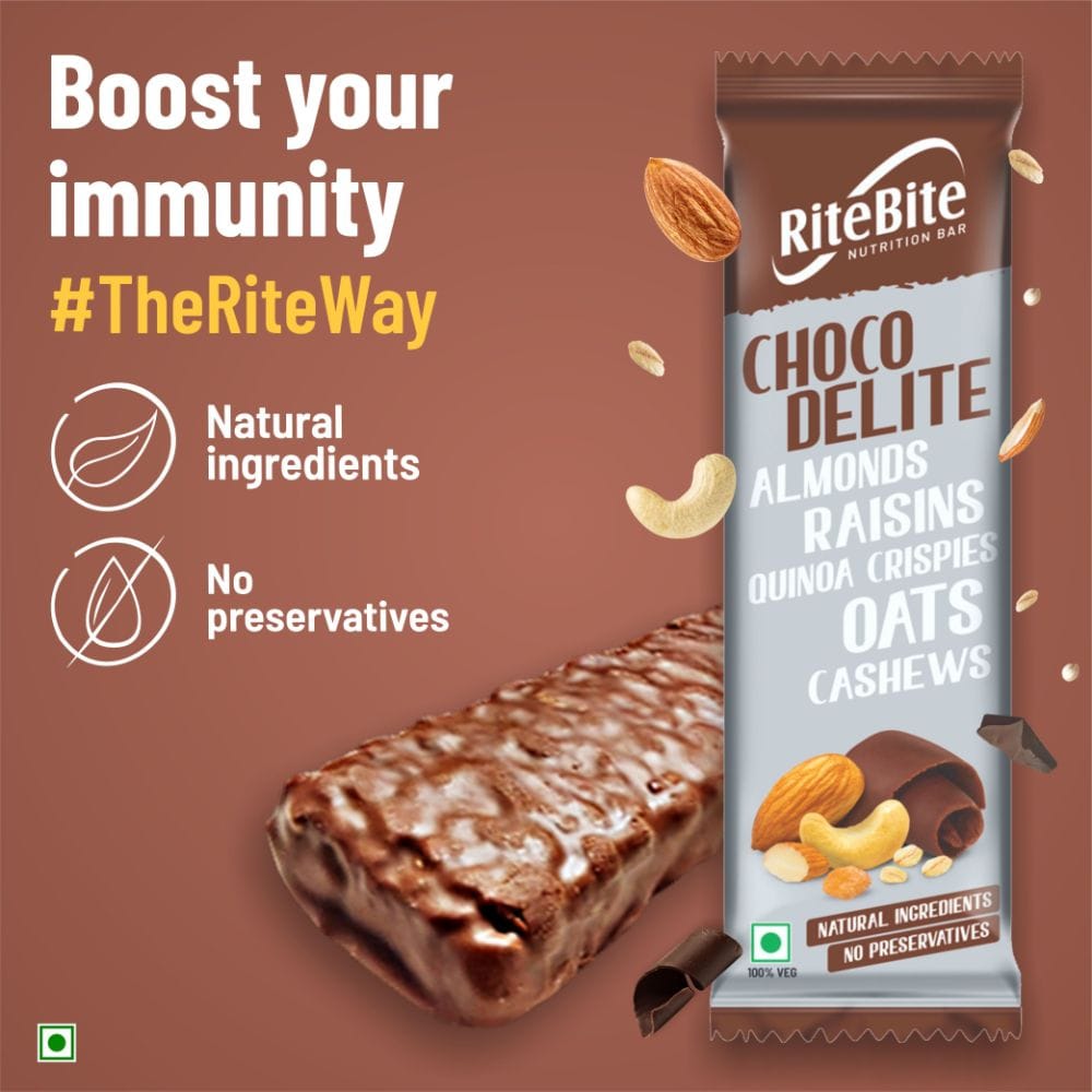 Buy Ritebite Max Protein Chocolate Delite Bar 40g Online at Best Prices ...