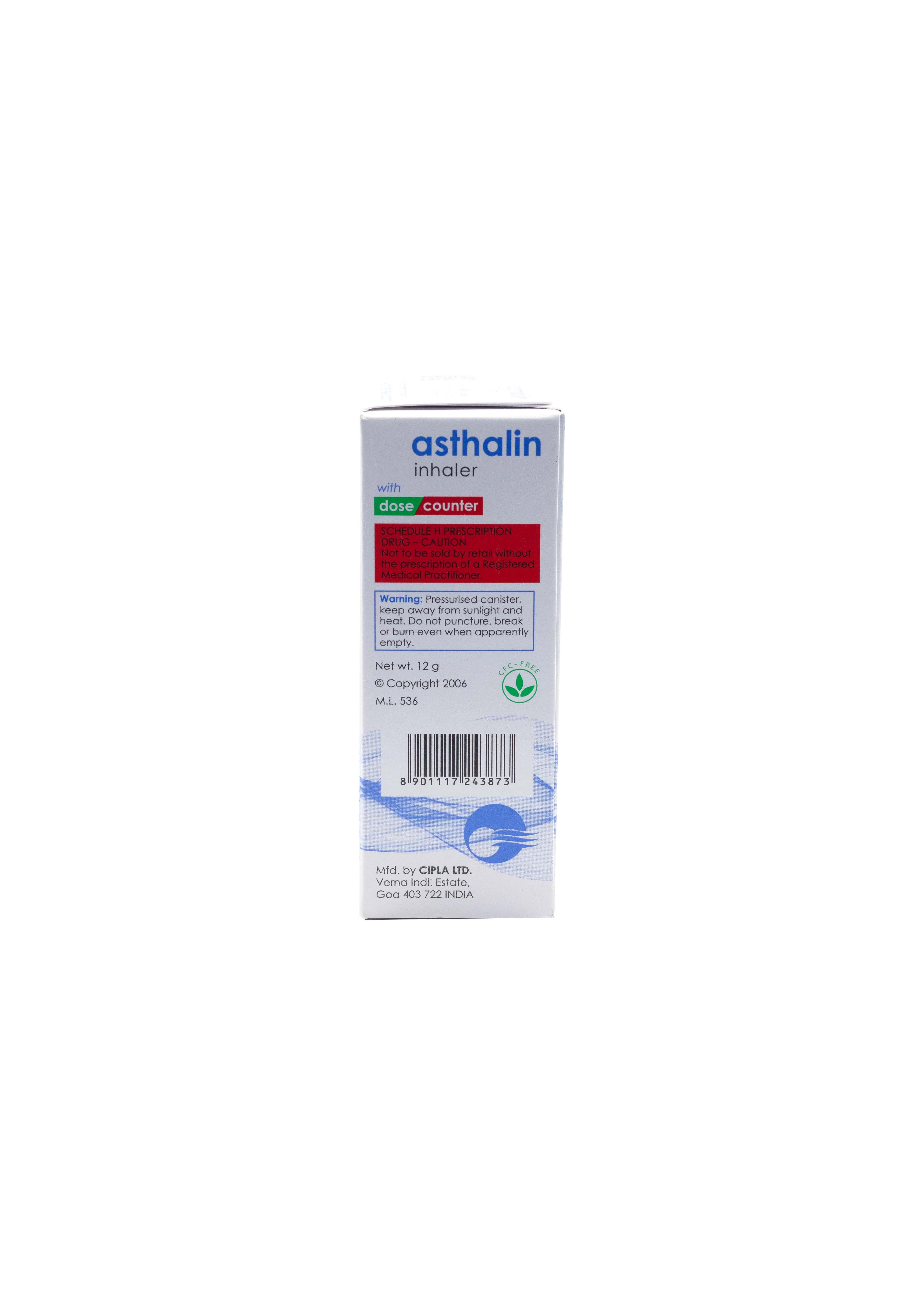 Buy Asthalin Inhaler 1 Piece Online at Best Prices | Wellness Forever