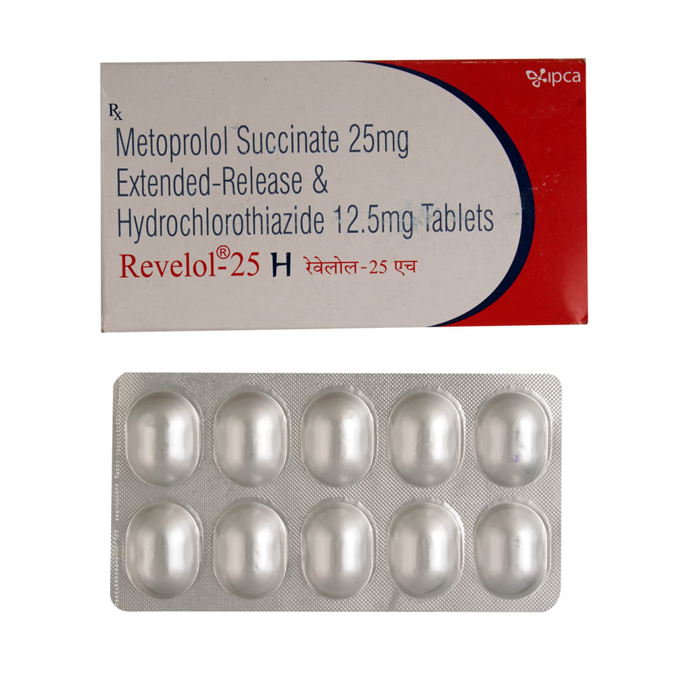 Revedol Buy Revelol-H 25mg 10 Tablets Online at Best Prices | Wellness Forever