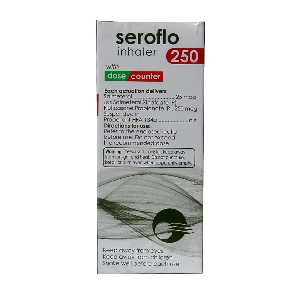 Buy Seroflo 250 Inhaler Online at Best Prices | Wellness Forever