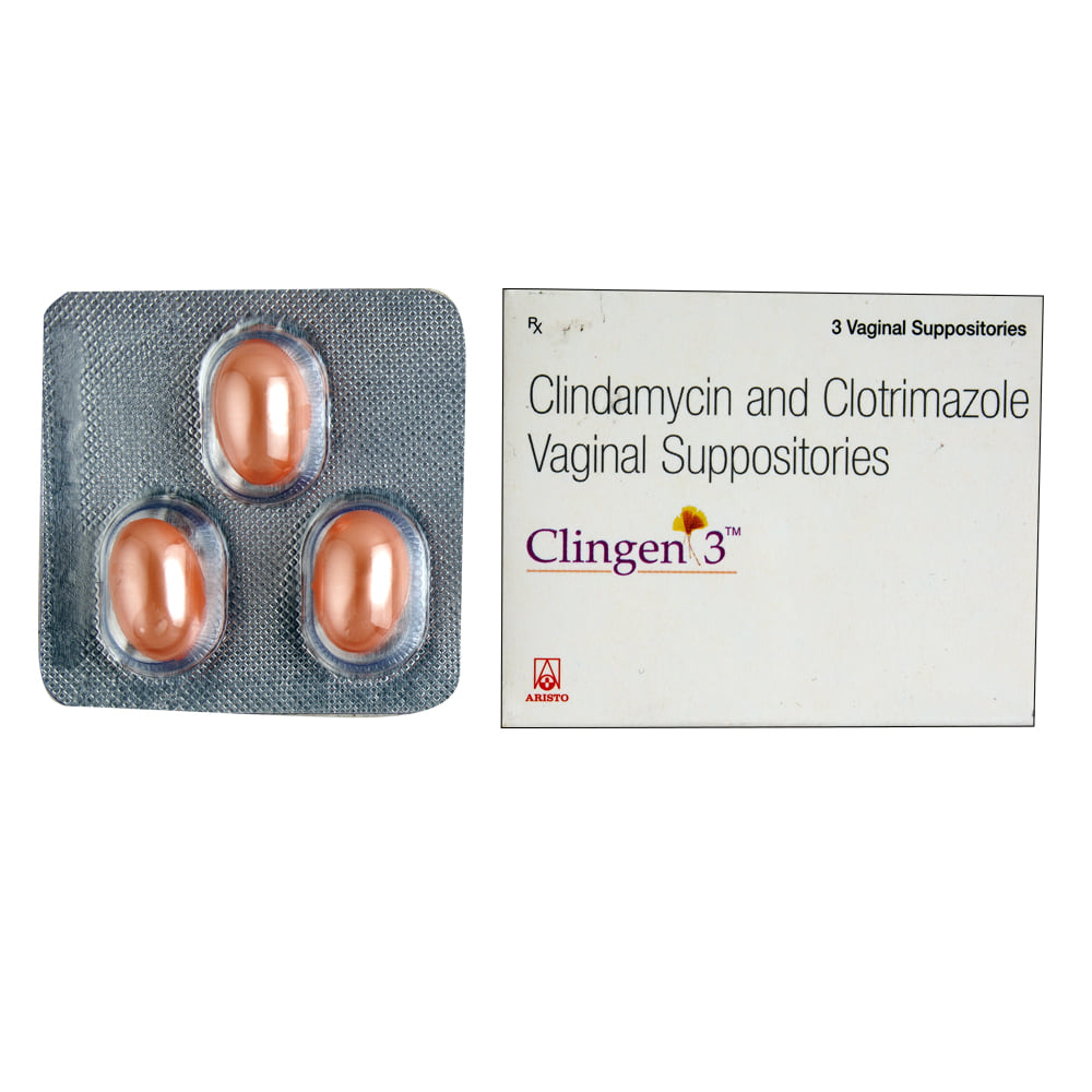 Buy Clingen Vaginal Suppositories 3 Capsules Online at Best Prices ...