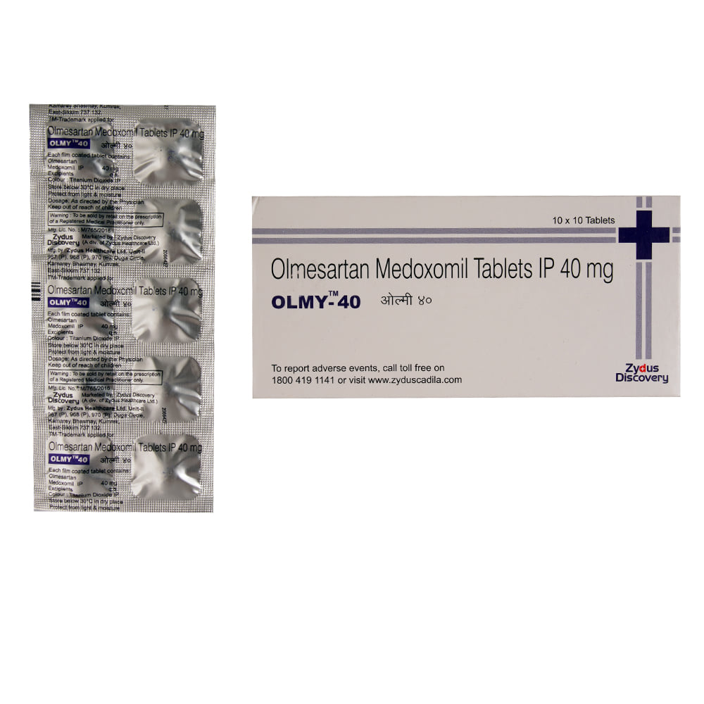 Olmy Buy Olmy 40mg 10 Tablets Online at Best Prices | Wellness Forever