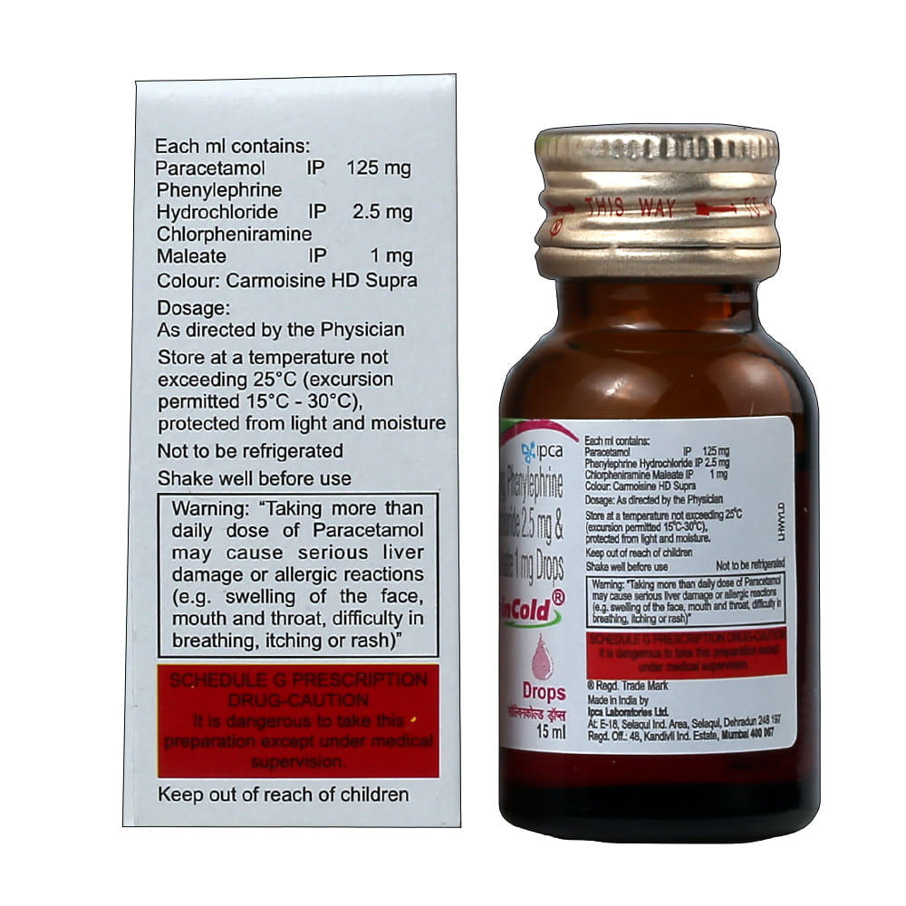 Buy Solvin Cold Oral Drops 15 ml Online at Best Prices | Wellness Forever