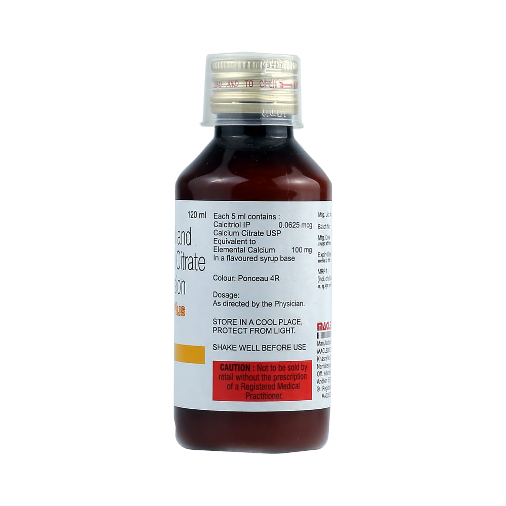 Buy Bio-D3 Plus Syrup 120 ml Online at Best Prices | Wellness Forever