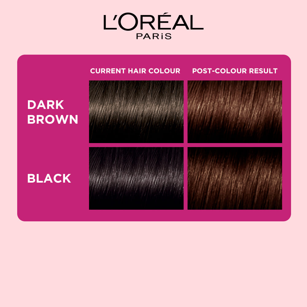 Buy L'Oreal Paris Casting Creme Gloss Hair Color 323 Dark Chocolate 1 ...
